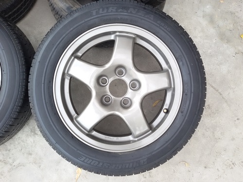 ขายล้อ GTS R32 กว้าง6.5 ET40 พร้อมยาง 2 ล้อ ขายล้อ GTS R32 กว้าง6.5 ET40 พร้อมยาง 2 ล้อ