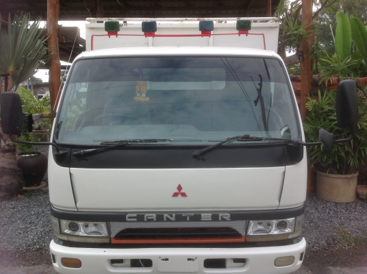 ขายรถบรรทุก 6 ล้อดั๊ม Mitsubishi canter (รถห้าง) เครื่องแน่น แชสซีสวยทั้งเส้น รถสวยพร้อมใช้งาน เอกสา