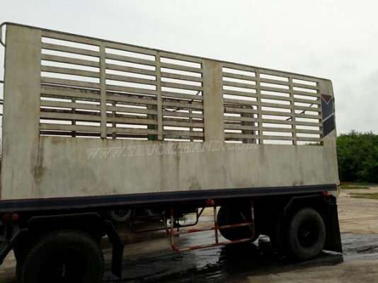 หางคอกสูง กว้าง 2.50 เมตร ยาว 6 เมตร เพาเหลี่ยม (หน้า-หลัง)