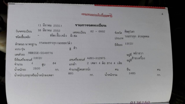 สึล้อ อีซูชุ NKR100ดั้ม3คิว สภาพดีสวยบางเดิม ทะเบียนพร้อมโอน สึล้อ อีซูชุ NKR100ดั้ม3คิว สภาพดีสวยบางเดิม ทะเบียนพร้อมโอน