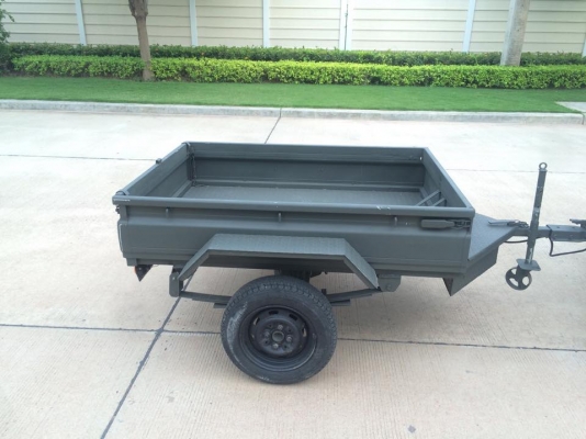 ขายเทรลเลอร์พ่วง ขนาดกระบะกว้าง 1.10เมตร ยาว 1.50เมตร ขายเทรลเลอร์พ่วง ขนาดกระบะกว้าง 1.10เมตร ยาว 1.50เมตร