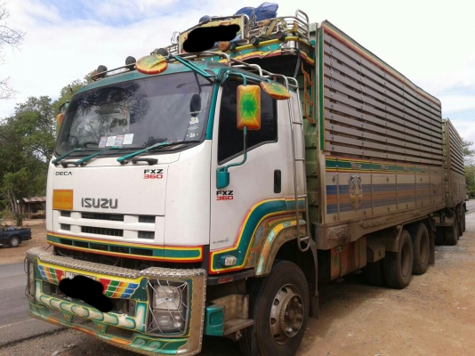 ขายด่วน ISUZU FXZ360 แม่ลูกปี53 ทั้งแม่ลูก สภาพพร้อมใช้งาน เอกสารพร้อมโอน