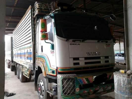 ขายด่วน ISUZU FXZ360 แม่ลูกปี53 ทั้งแม่ลูก สภาพพร้อมใช้งาน เอกสารพร้อมโอน