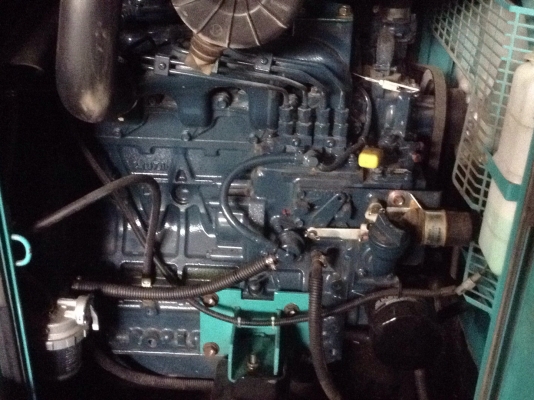 ขายเครื่องปั่นไฟdenyo 25kva ใช้งาน500h