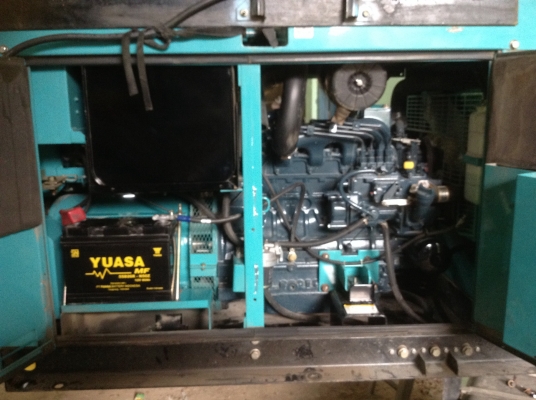 ขายเครื่องปั่นไฟdenyo 25kva ใช้งาน500h