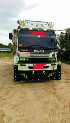 ขายรถบรรทุก 10 ล้อดัมพ์ ISUZU DECA 320 แรงม้าปี 2551 มีระบบลากพ่วง ราคา 1600000
