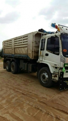 ขายรถบรรทุก 10 ล้อดัมพ์ ISUZU DECA 320 แรงม้าปี 2551 มีระบบลากพ่วง ราคา 1600000