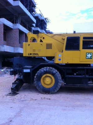 ยังอยู่คับ...รถเครน25ตัน..KOMATSU LW250L 4ปลอก3ชัก..รถสวยมาก เล่มพร้อม