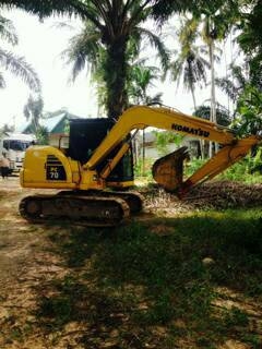 ขายดาวน์รถแบคโฮ KOMATSU PC70-8 ไมล์ 200 ชม.ขายดาวน์ 450000