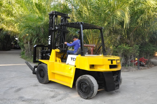 (ลดกระหน่ำ)ขายรถFORKLIFT TCM FD70 งากระดก เสาสูง4เมตร 7ตัน เดิมจากญี่ปุ่น ยังไม่เคยใช้ในไทย 340,000เท่านั้น!!