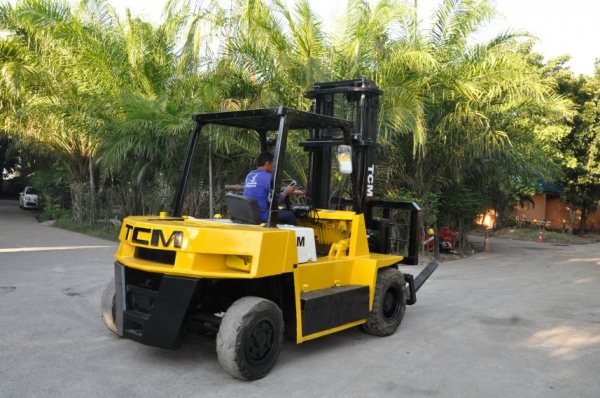 (ลดกระหน่ำ)ขายรถFORKLIFT TCM FD70 งากระดก เสาสูง4เมตร 7ตัน เดิมจากญี่ปุ่น ยังไม่เคยใช้ในไทย 340,000เท่านั้น!!