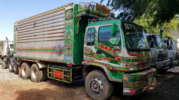 ขาย ISUZU DECA 320 ปี 50 EURO2 ดั้มเกษตรอู่สหกิจ มีลำโพงลากพ่วง คัสซีสวยตลอดเส้น เครื่องเดิม เกียร์เดิม ทะเบียนพร้อมโอนครับ