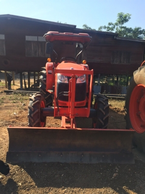 ขายด่วน คูโบต้าL4708SP พร้อมดันหน้า+ผานพรวน6x24 ตราช้าง รถใช้งานน้อยคับ ราคา445,000บาท