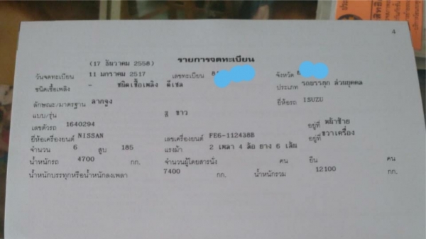 ขาย6ล้อหัวลาก