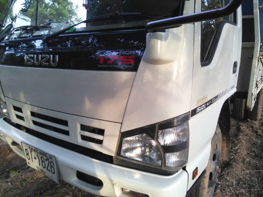 หกล้อ อีซูซุ NQR175ปี50 แอร์ พ.เวอร์ ช่วงยาว4.30ม สภาพดีสวยบางเดิมพร้อมใช้ ทะเบียนพร้อมโอน