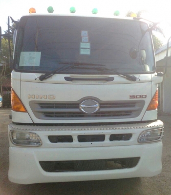 สิบล้อ ฮีโน่ 344ปี55ซีรี500 แม่ลูกดั้ม 3คาน สภาพดีสวยกริ๊ปบางเดิมทั้งคัน ทะเบียนพร้อมโอน