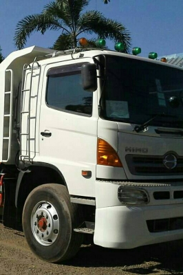 สิบล้อ ฮีโน่ 344ปี55ซีรี500 แม่ลูกดั้ม 3คาน สภาพดีสวยกริ๊ปบางเดิมทั้งคัน ทะเบียนพร้อมโอน