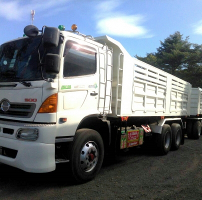 สิบล้อ ฮีโน่ 344ปี55ซีรี500 แม่ลูกดั้ม 3คาน สภาพดีสวยกริ๊ปบางเดิมทั้งคัน ทะเบียนพร้อมโอน