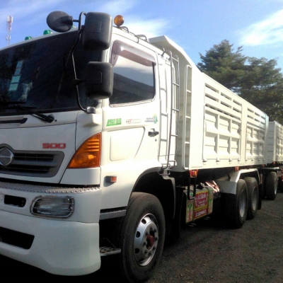 สิบล้อ ฮีโน่ 344ปี55ซีรี500 แม่ลูกดั้ม 3คาน สภาพดีสวยกริ๊ปบางเดิมทั้งคัน ทะเบียนพร้อมโอน