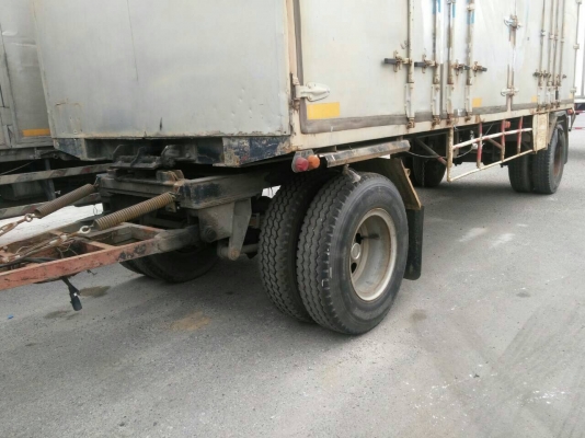 ขายหางลูกพ่วงตู้10บาน2เพลายาว6.5เมตร