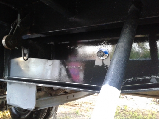 ขายลูกพ่วงดั้ม 3 เพลาแท้ปี 58 ยาว 7.40เมตร สวยๆ พร้อมใช้