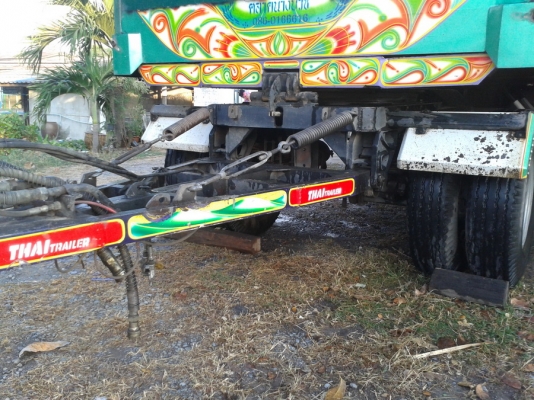 ขายลูกพ่วงดั้ม 3 เพลาแท้ปี 58 ยาว 7.40เมตร สวยๆ พร้อมใช้