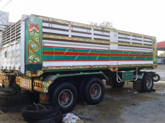 ขายลูกพ่วงดั้ม 3 เพลาแท้ปี 58 ยาว 7.40เมตร สวยๆ พร้อมใช้