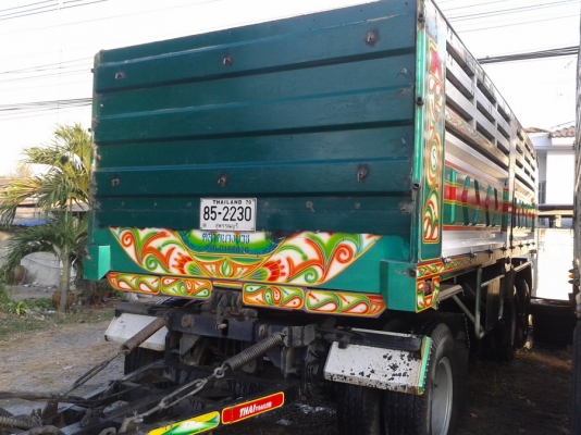 ขายลูกพ่วงดั้ม 3 เพลาแท้ปี 58 ยาว 7.40เมตร สวยๆ พร้อมใช้