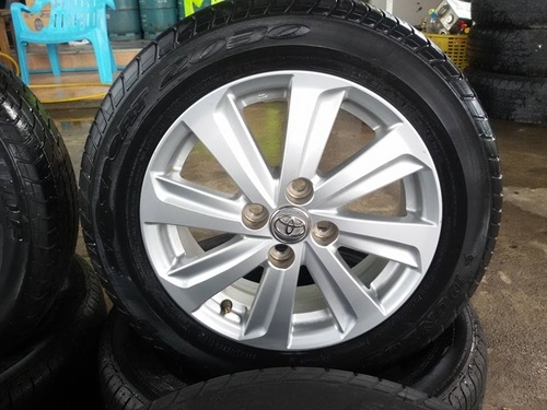 ขายล้อแม็กTOYOTA New VIOS พร้อมยาง ปี 14  4 ล้อ