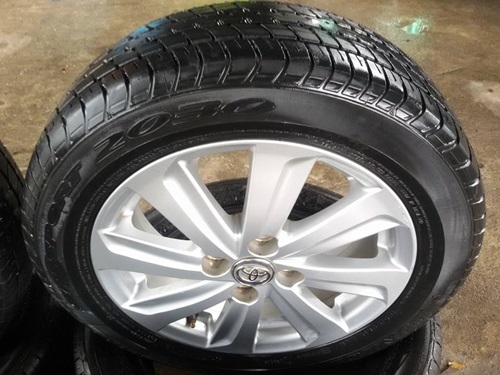 ขายล้อแม็กTOYOTA New VIOS พร้อมยาง ปี 14  4 ล้อ