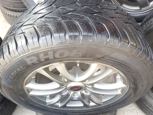 ขายล้อ TRD 18 พร้อมยาง265/60/18 ปี 4310  4  ล้อ