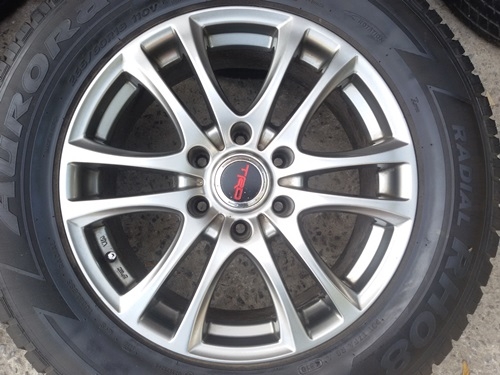 ขายล้อ TRD 18 พร้อมยาง265/60/18 ปี 4310  4  ล้อ