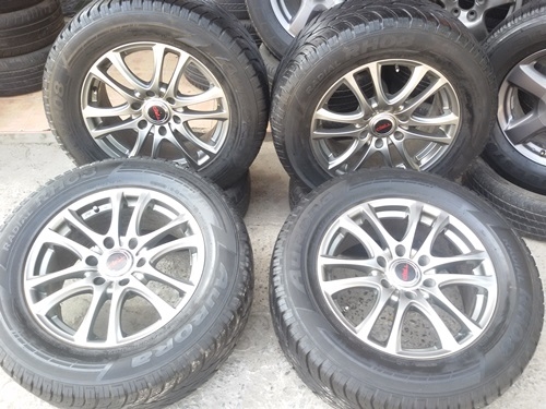 ขายล้อ TRD 18 พร้อมยาง265/60/18 ปี 4310  4  ล้อ