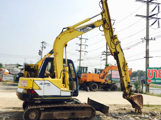 ขาย KOBELCO SK60-3มาครทรี เก่านอก อารม์สไลด์ได้ สวยๆพร้อมใช้งาน ขาย KOBELCO SK60-3มาครทรี เก่านอก อารม์สไลด์ได้ สวยๆพร้อมใช้งาน