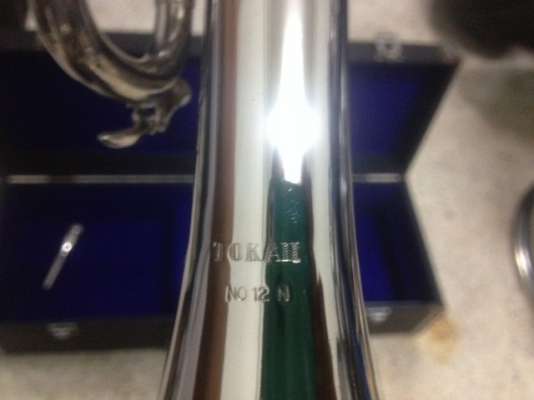 ทรัมเป็ต TOKAN เก่าญี่ปุ่นเเท้สภาพใหม่มากครับกล่องครบ ทรัมเป็ต TOKAN เก่าญี่ปุ่นเเท้สภาพใหม่มากครับกล่องครบ