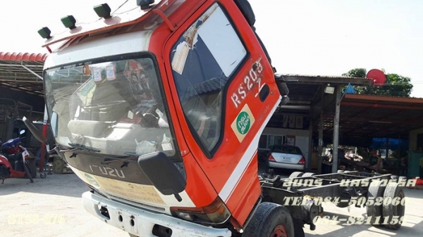 ขายด่วน รถบรรทุก 6 ล้อ ISUZU NQR  120 แรง หัวคัซซี สภาพสวยพพร้อมใช้ ราคาสุดคุ้ม