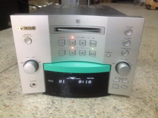 TEAC M1 MD CD ของเก่าญี่ปุ่นสภาพสวยใช้ไฟ100V