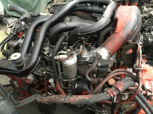 ขายเครื่องยนต์ 6 สูบ 6HE1 เทอร์โบว์ฺ เครื่องจากญี่ปุ่น สวยๆ