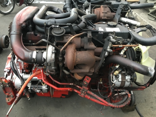 ขายเครื่องยนต์ 6 สูบ 6HE1 เทอร์โบว์ฺ เครื่องจากญี่ปุ่น สวยๆ