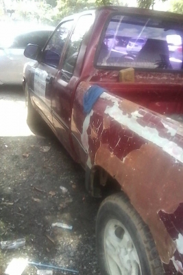 ขายกระบะดีเซลไมตี้เอกแคปปี95สีแดง ขายกระบะดีเซลไมตี้เอกแคปปี95สีแดง