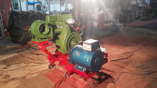 เครื่องปั่นไฟ RUSTON พร้อมใช้