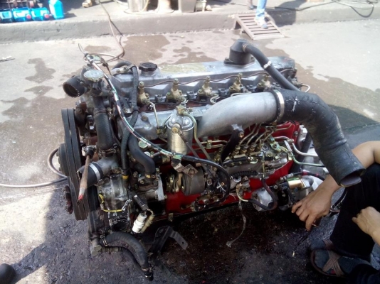 ขายเครื่อง HO 7D 195HP มือสองเก่าญี่ปุ่นพร้อมเอกสารเปลี่ยนเครื่อง