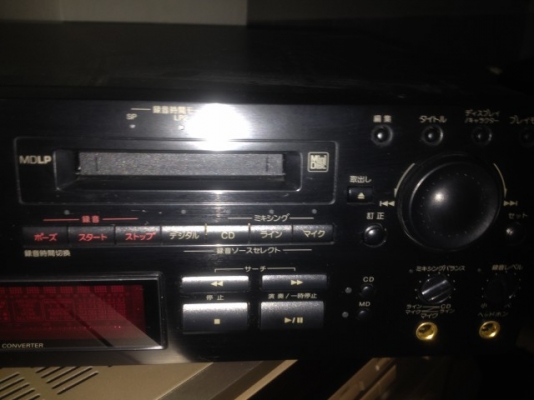 VICTOR  XU D400MK  MD CD เก่าญี่ปุ่นเเท้ใช้ไฟ100V สภาพสวยอ่านดีมาก