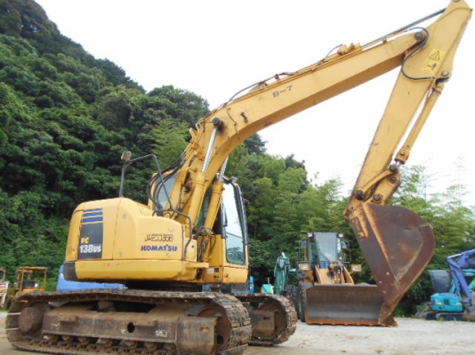 ขายรถแบคโฮ KOMATSU PC138US-8 ปี 2008 มีกล้องหลัง แอร์เย็น รถนอกนำเข้าเองจากญี่ปุ่น มีVDOการทำงานครับ