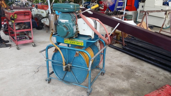 นำเข้าจากญี่ปุ่น ปั๊มฉีดน้ำแรงดันเก่าญี่ปุ่น MARUYAMA รุ่น MS402ESR-V  ขนาด 5 แรง สภาพสวย