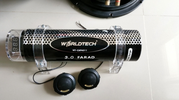 ขายลำโพงดอก 10'' วอยส์คู่ + capa + twister