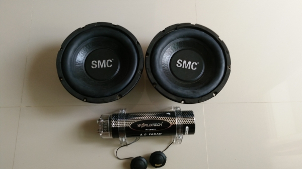 ขายลำโพงดอก 10'' วอยส์คู่ + capa + twister