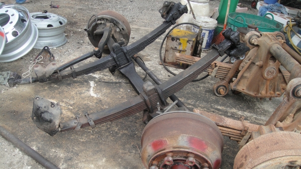 ช่วงล่าง ROCKY 240 2เพลา หน้า-หลัง สภาพสวย ราคาถูก