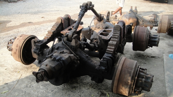 ช่วงล่าง ROCKY 240 2เพลา หน้า-หลัง สภาพสวย ราคาถูก