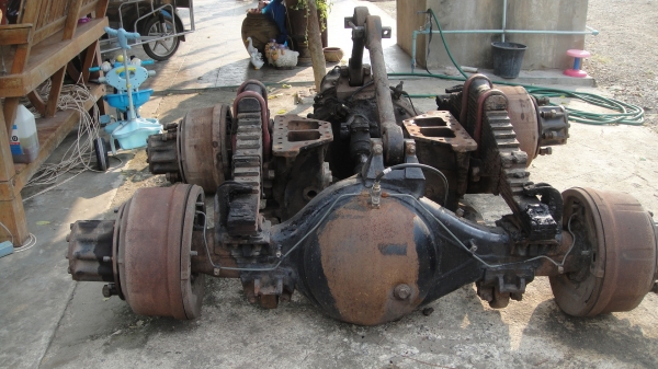 ช่วงล่าง ROCKY 240 2เพลา หน้า-หลัง สภาพสวย ราคาถูก